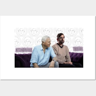 The Dream Team - Attenborough and Theroux Classic T-Shirt Posters and Art